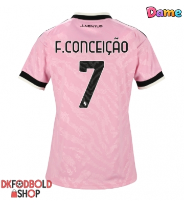 Juventus Francisco Conceicao #7 Udebanetrøje Dame 2026-27 Kort ærmer Juventus Francisco Conceicao #7 Udebanetrøje Dame 2026-27 Kort ærmer